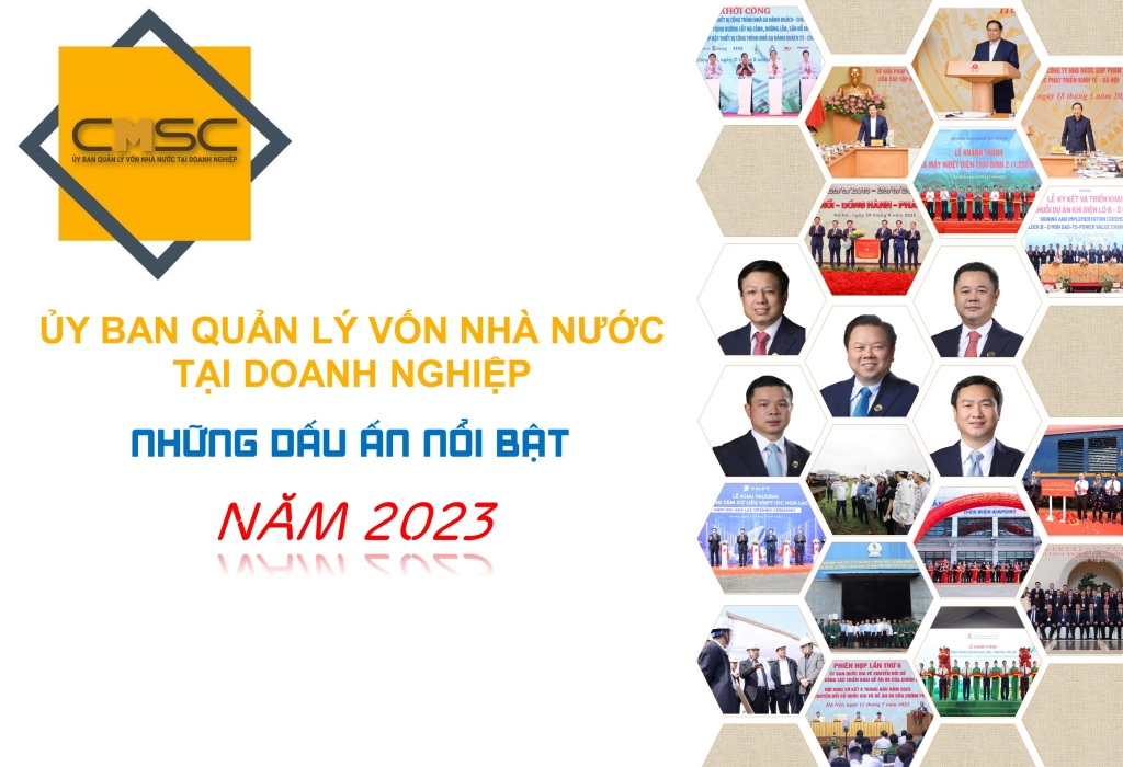 Ủy ban Quản lý vốn nhà nước tại doanh nghiệp - Những dấu ấn nổi bật năm 2023